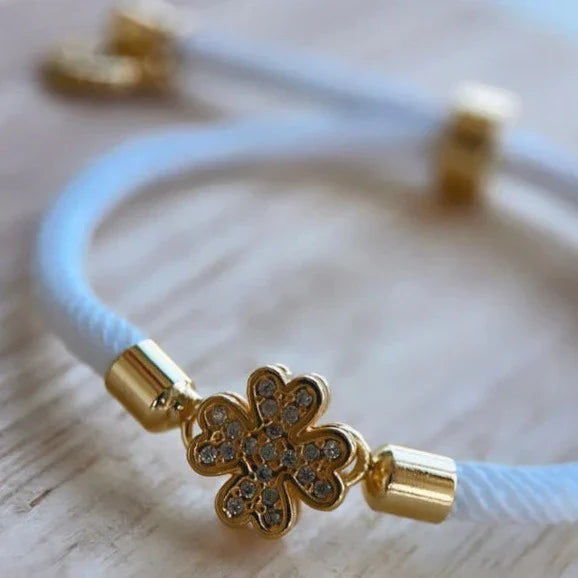 Studded Shamrock Bracelet