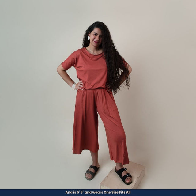 Veroca - Blouse and Trousers (Two-Piece Set)