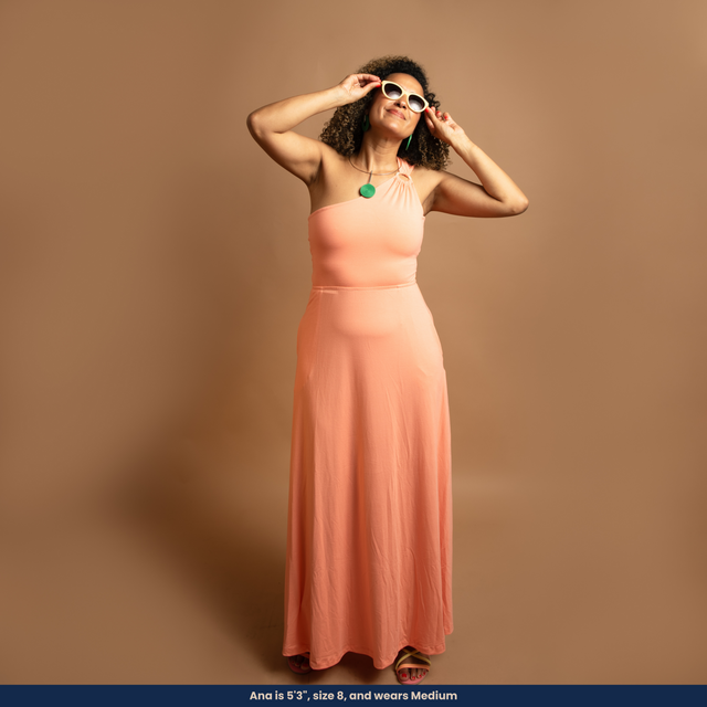 Jessica One Shoulder Maxi Dress